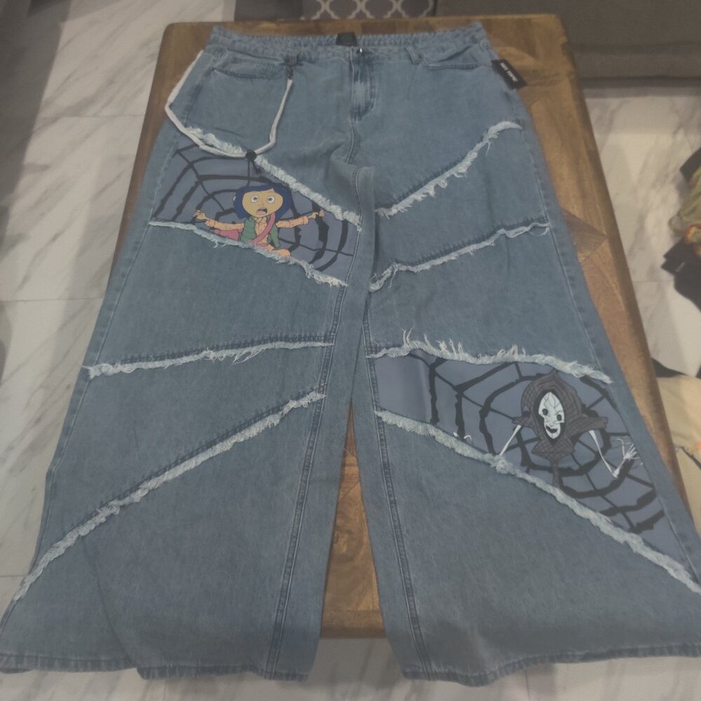 Hot Topic Her Universe Coraline collection jeans size 20 new
